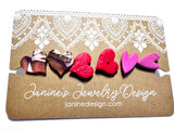 Valentines Earring Sets- Clay Earrings - Janine Design