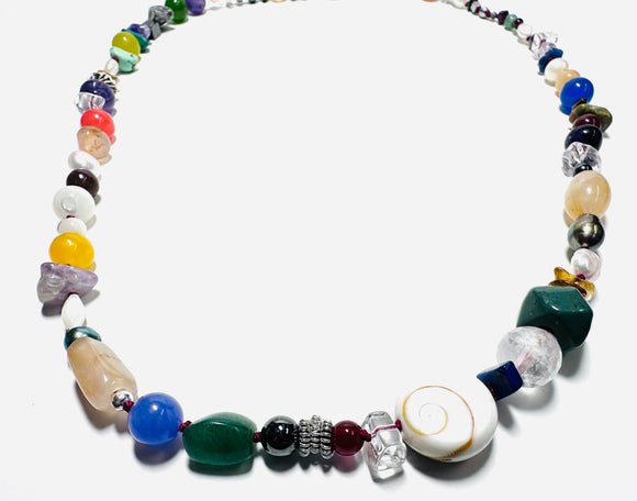 Power Gemstone Necklace - Janine Design