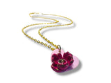 Sculpted Clay Flower Necklace* - Janine Design