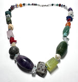 Power Gemstone Necklace- Short