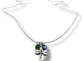 Silver Dragonfly Necklace - Janine Design