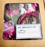 Single Wrap Bracelet Kit-DIY kit, Gemstone Bracelet Beading Kit, Beading Kit, DIY - Janine Design
