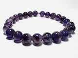 Gemstone Stretch Bracelet-Labradorite, agate, Calcite, Chalcedon - Janine Design