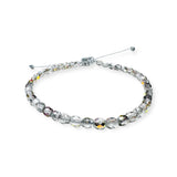 Adjustable Friendship Bracelet/Glass Friendship Bracelet 2-5 MM Bead Bracelet or Anklet - Janine Design