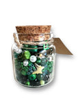 Mini Jar of Goodies/ Random Bead Jar/Trinkets and Treasures - Janine Design