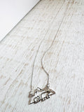 Bear and Cubs Necklace - Janine Design