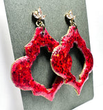 Christmas Polymer Clay Earrings/ Affordable Gifts - Janine Design
