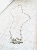 Bear and Cubs Necklace - Janine Design