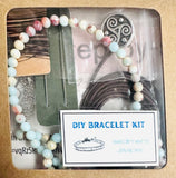 Single Wrap Bracelet Kit-DIY kit, Gemstone Bracelet Beading Kit, Beading Kit, DIY - Janine Design