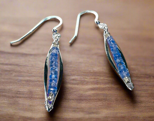 Iolite Gemstone Earrings