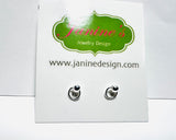 Tiny Loop Studs* - Janine Design