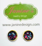 Pretty Pattern Studs/Affordable Earrings, Gift Earrings, Pattern Studs
