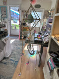 Aventurine | Crystal Wind Chime Moon and Sun Catcher - Janine Design