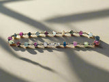 Sapphire Chain Bracelet - Janine Design