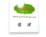 Tiny Loop Studs* - Janine Design