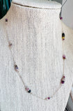 Tourmaline Necklace on Chain