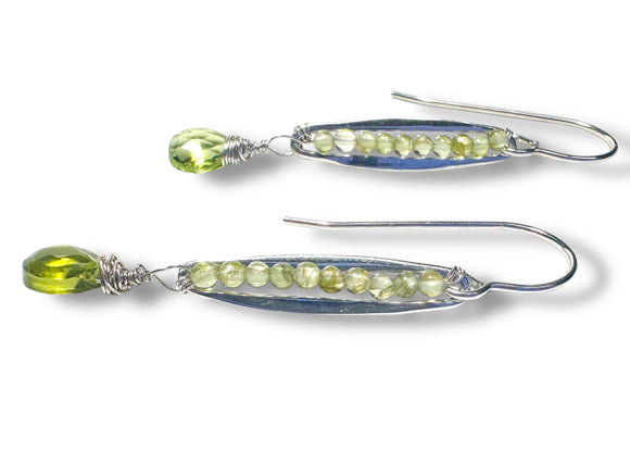 Peridot/Sterling Earrings