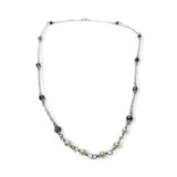 Pearl and Amethyst Necklace - Janine Design