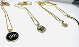 Golden Charm Necklaces - Janine Design