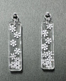 Snowflake Earrings/Winter Snow Earrings - Janine Design
