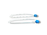 Star Chain Earrings/Threader Earrings