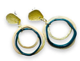 Clay Circles Earrings - Janine Design