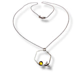 Bee Necklace/Gemstone Necklace