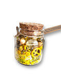 Mini Jar of Goodies/ Random Bead Jar/Trinkets and Treasures - Janine Design