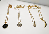Golden Charm Necklaces - Janine Design