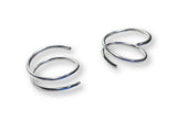 Illusion Hoop Earrings*