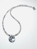 Dainty Beaded Gemstone Necklace