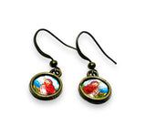 Pretty Pattern Earrings , Affordable Gift Earrings, Pattern Earrings - Janine Design