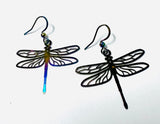 Dragonfly Shape Colorful Earrings/Bug Earrings/ Family Earrings /Nature Earrings - Janine Design