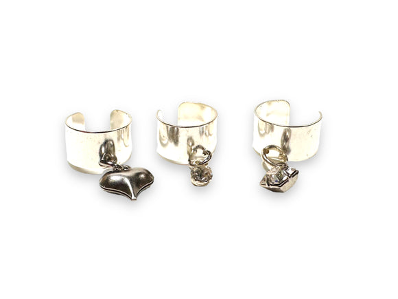 Silver Ear Cuff - Janine Design
