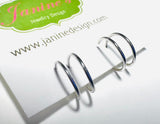 Illusion Hoop Earrings*