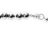 Sterling Silver Beaded Bracelet - Janine Design