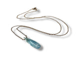 Aquamarine Gold Filled Necklace