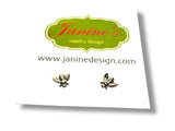 Tiny Bee Earrings/Gold Fill Studs