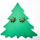 Winter Earrings/ Clay Earrings, Holiday Earrings/ Christmas Earrings- ON SALE! - Janine Design
