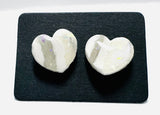 Handmade Clay Stud Earrings/Minimalist Earrings/Simple Earrings - Janine Design