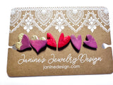 Valentines Earring Sets- Clay Earrings - Janine Design