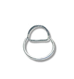 Circle Ring /Family Ring/Texture Ring - Janine Design