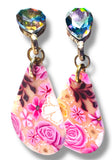 Clay Earrings-Spring/Summer Floral Collection - Janine Design
