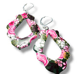 Clay Earrings-Spring Floral Collection - Janine Design
