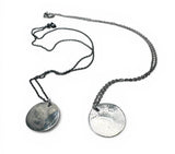 Crow Sterling Necklace -Back View