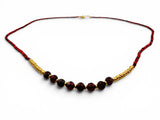 Crystal Beaded Layering Necklace - Janine Design