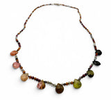 Crystal Beaded Layering Necklace - Janine Design