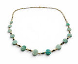 Crystal Beaded Layering Necklace - Janine Design