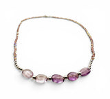 Crystal Beaded Layering Necklace - Janine Design