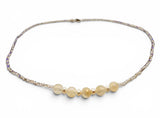 Crystal Beaded Layering Necklace - Janine Design
